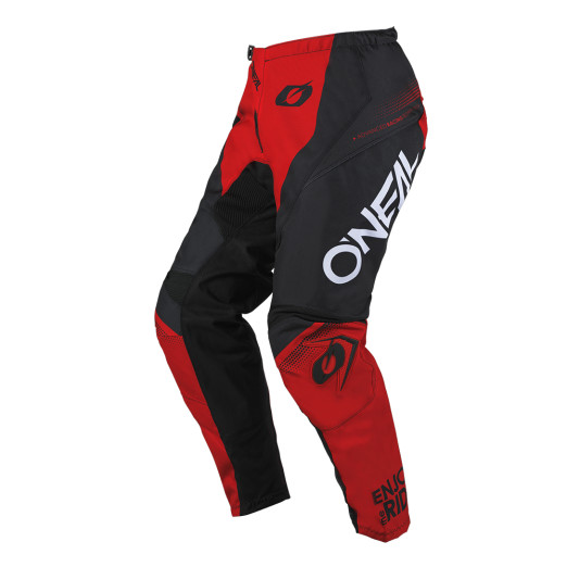 O´Neal nohavice ELEMENT RACEWEAR čierna/červená 28/44