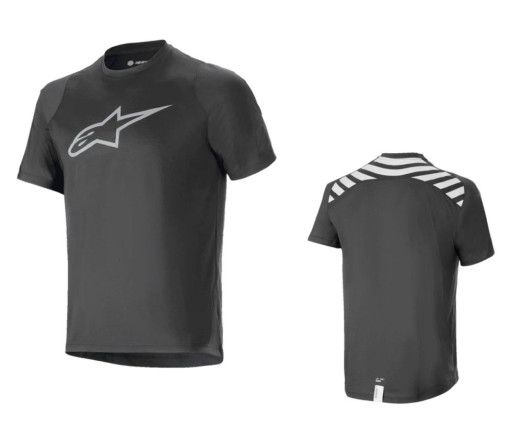 Alpinestars A-Dura DRI Oscar S/S Jersey dres -Black reflective