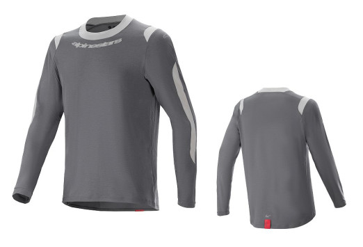 Alpinestars A-Dura DRI Wool L/S Jersey dres - dark gray