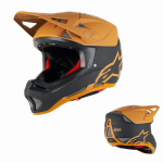 Alpinestars Missile TECH Racer MIPS helma - Bla...